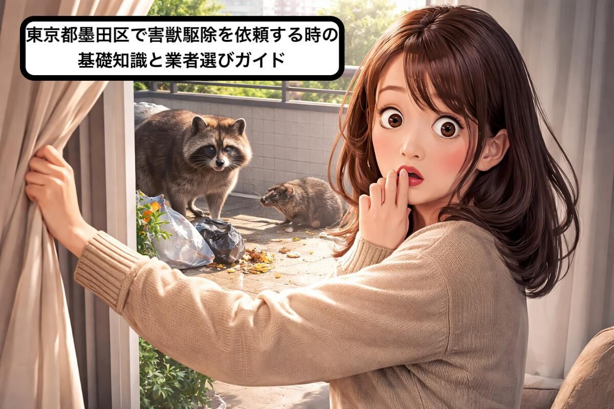 東京都墨田区で害獣駆除を依頼する時の基礎知識と業者選びガイド