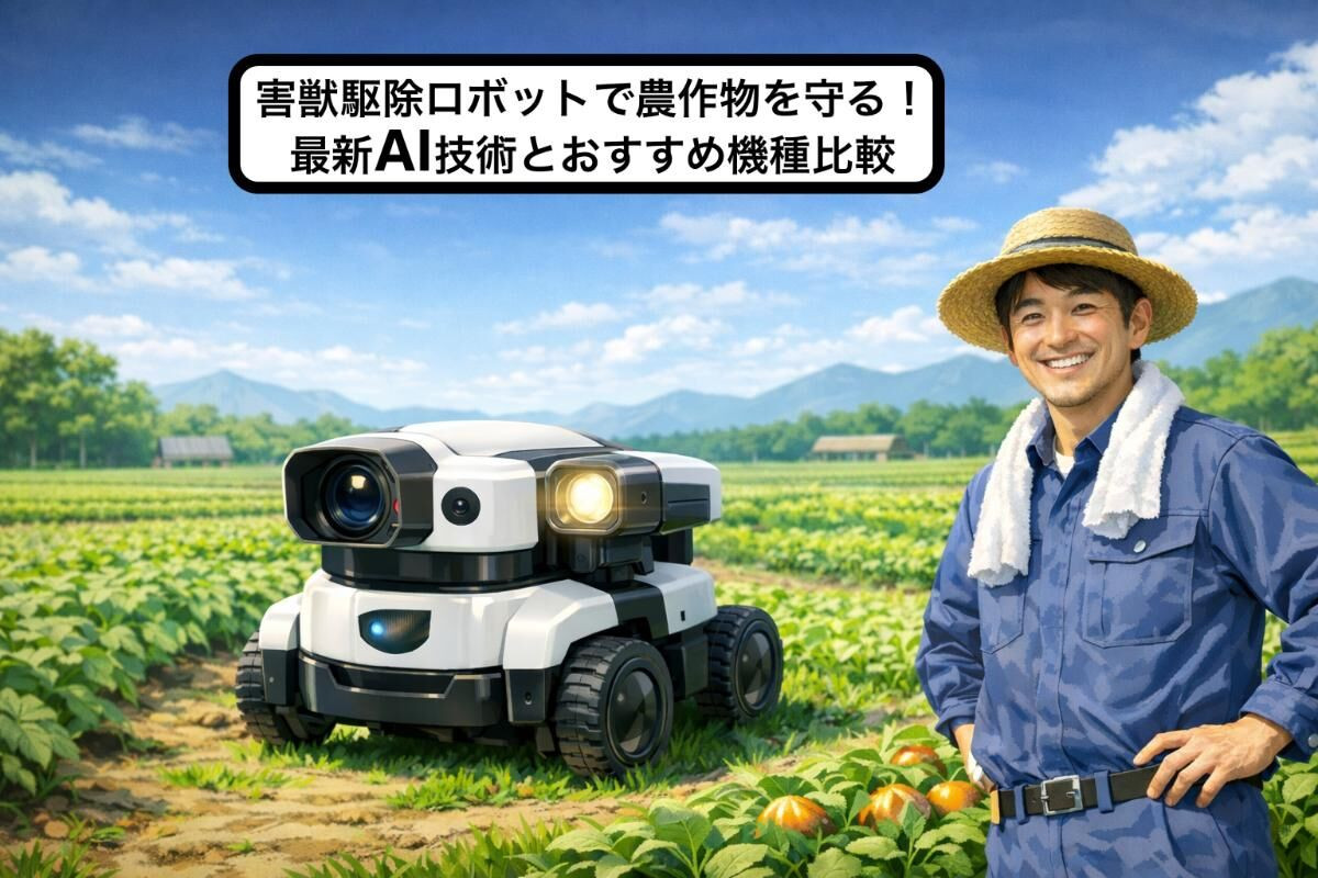 害獣駆除ロボットで農作物を守る！最新AI技術とおすすめ機種比較