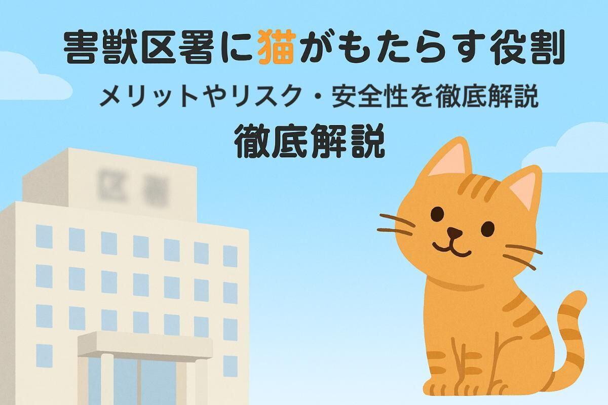 害獣駆除に猫がもたらす役割とメリットやリスク・安全性を徹底解説！